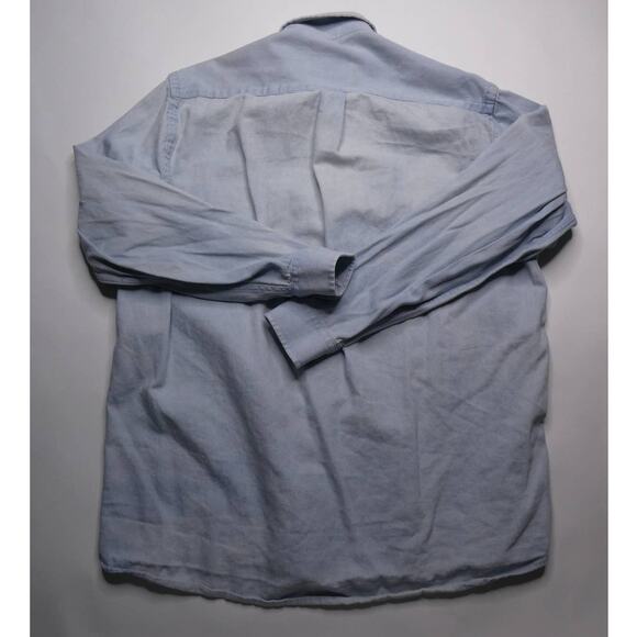 vintage Lee Brand denim shirt, size: medium, Made in USA - Picture 2 of 4